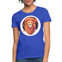 Thumbnail for Women's Symbol Leo T-Shirt - royal blue