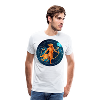 Thumbnail for Men's Mythical Sagittarius Premium T-Shirt - white