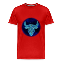 Thumbnail for Men's Taurus Premium T-Shirt - red