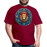 Thumbnail for Men's Mosaic Leo Classic T-Shirt - burgundy