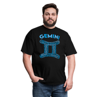 Thumbnail for Men's Power Words Gemini Classic T-Shirt - black