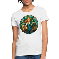 Thumbnail for Women's Mosaic Virgo T-Shirt - white