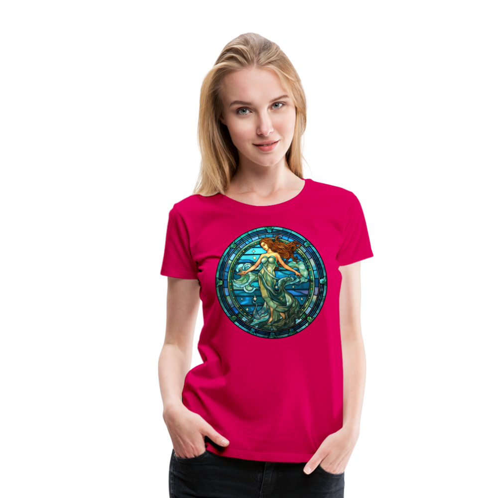 Women’s Mosaic Aquarius Premium T-Shirt - dark pink