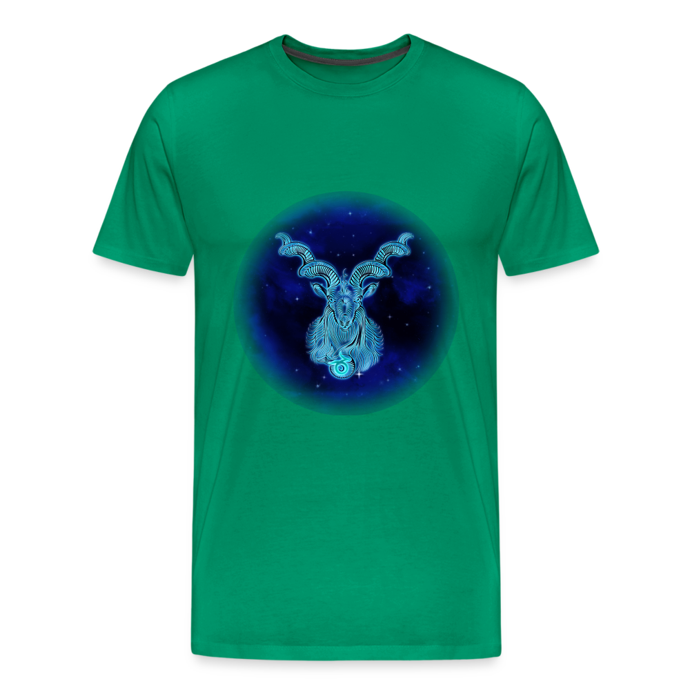 Men's Stellar Capricorn Premium T-Shirt - kelly green