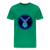 Thumbnail for Men's Stellar Capricorn Premium T-Shirt - kelly green