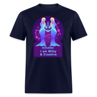 Thumbnail for Men's Neon Gemini Classic T-Shirt - navy