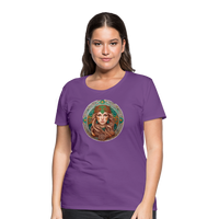 Thumbnail for Women’s Mythical Virgo Premium T-Shirt - purple