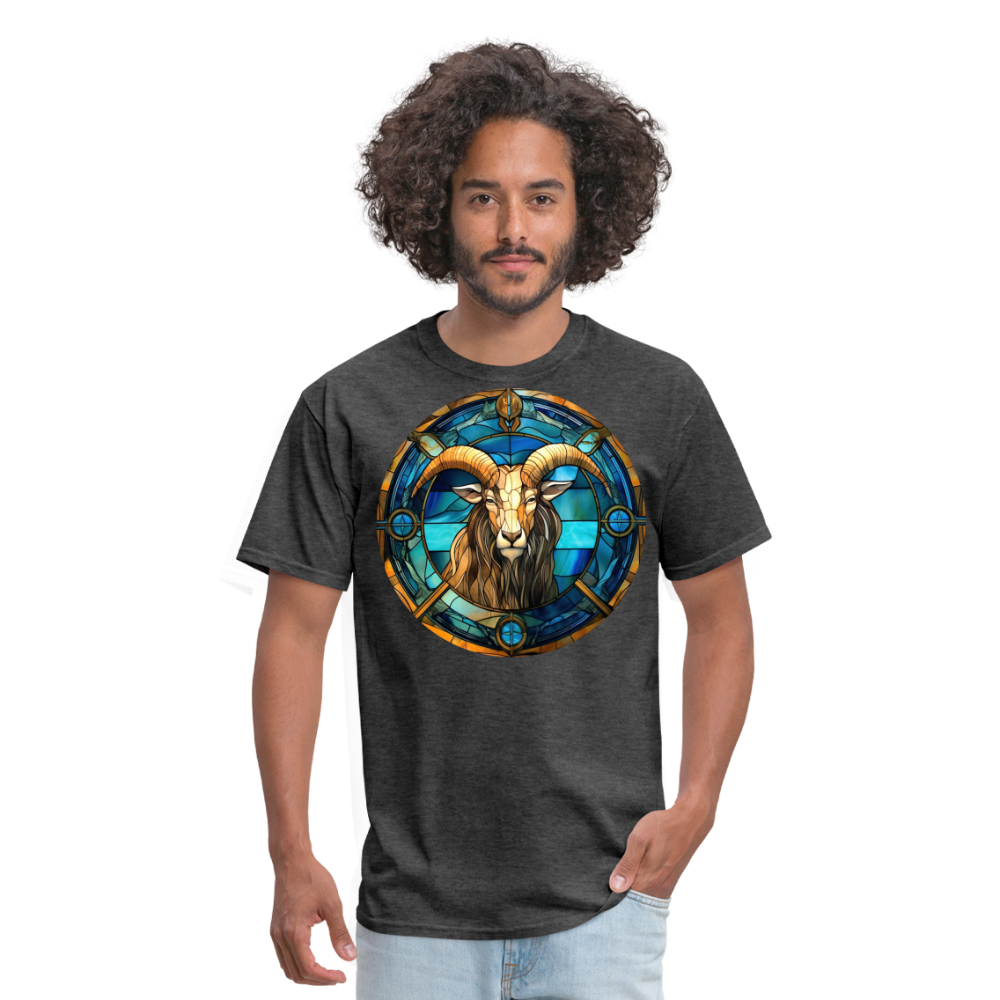 Men's Mosaic Capricorn Classic T-Shirt - heather black