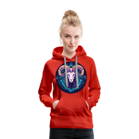 Thumbnail for Women’s Magic Capricorn Premium Hoodie - red