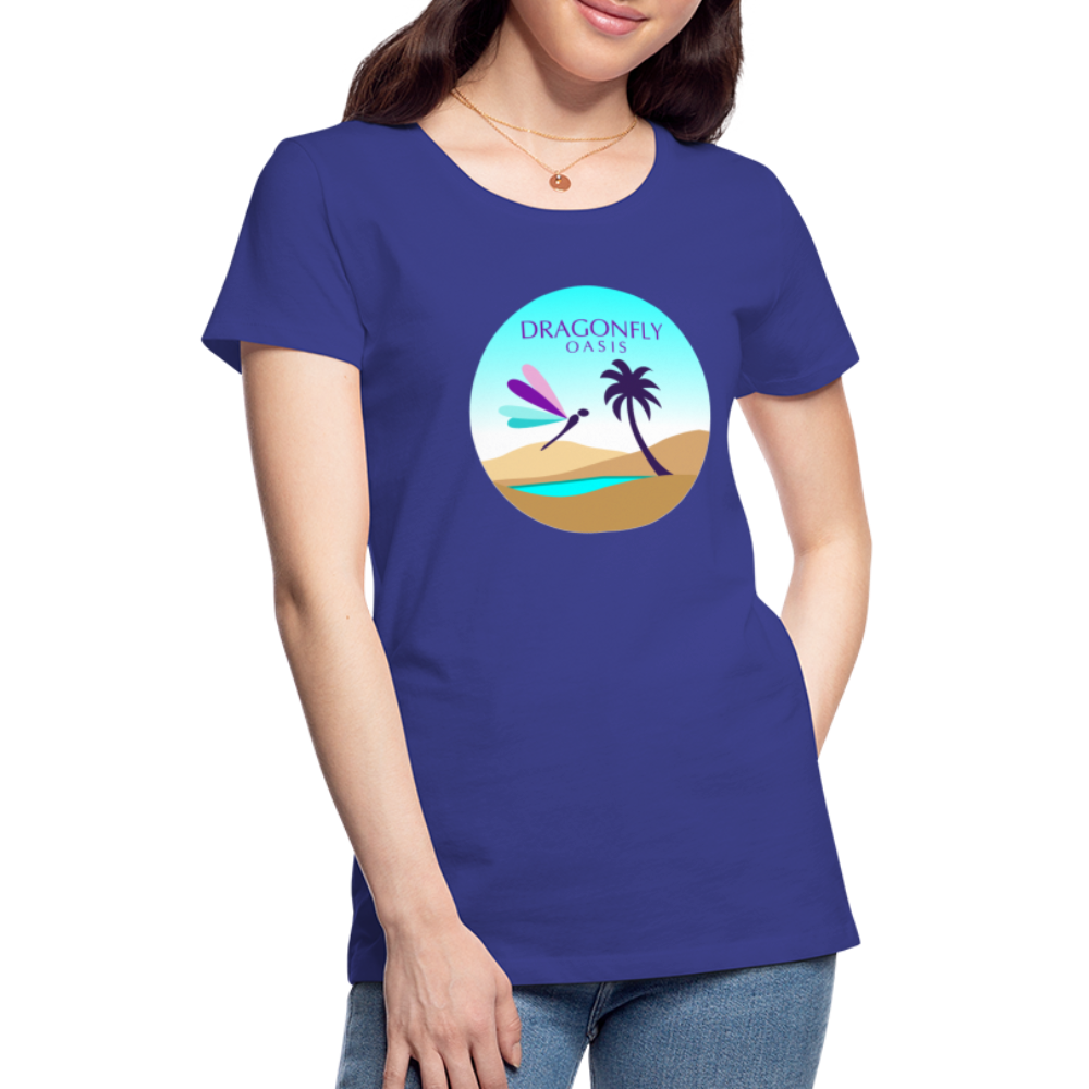 Women's Dragonfly Oasis V.2 Premium T-Shirt - royal blue