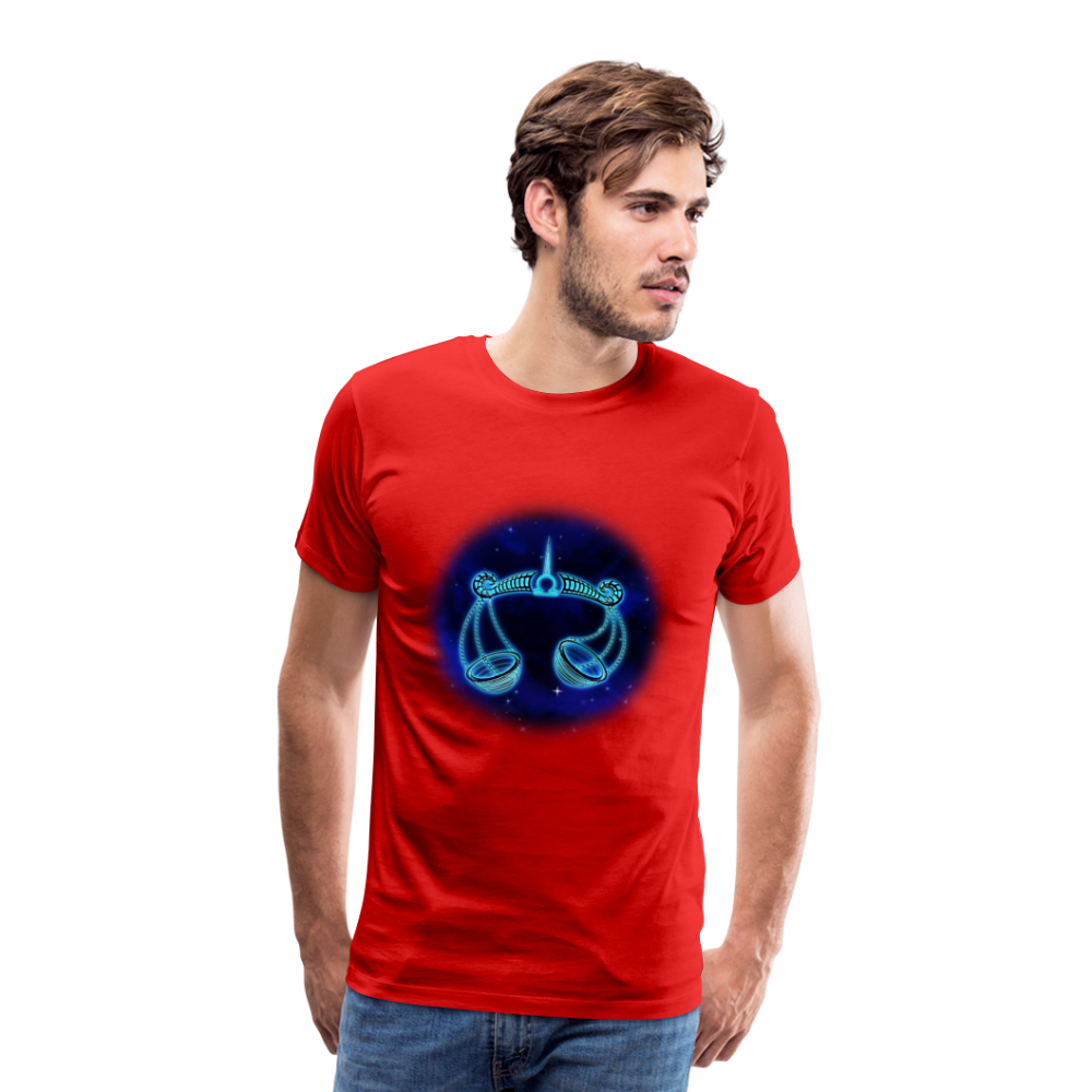 Men's Libra Premium T-Shirt - red