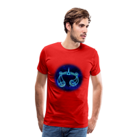 Thumbnail for Men's Libra Premium T-Shirt - red