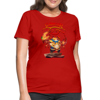 Thumbnail for Women's Astral Cancer T-Shirt - red