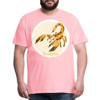 Thumbnail for Men's Mosaic Scorpio Premium T-Shirt - pink