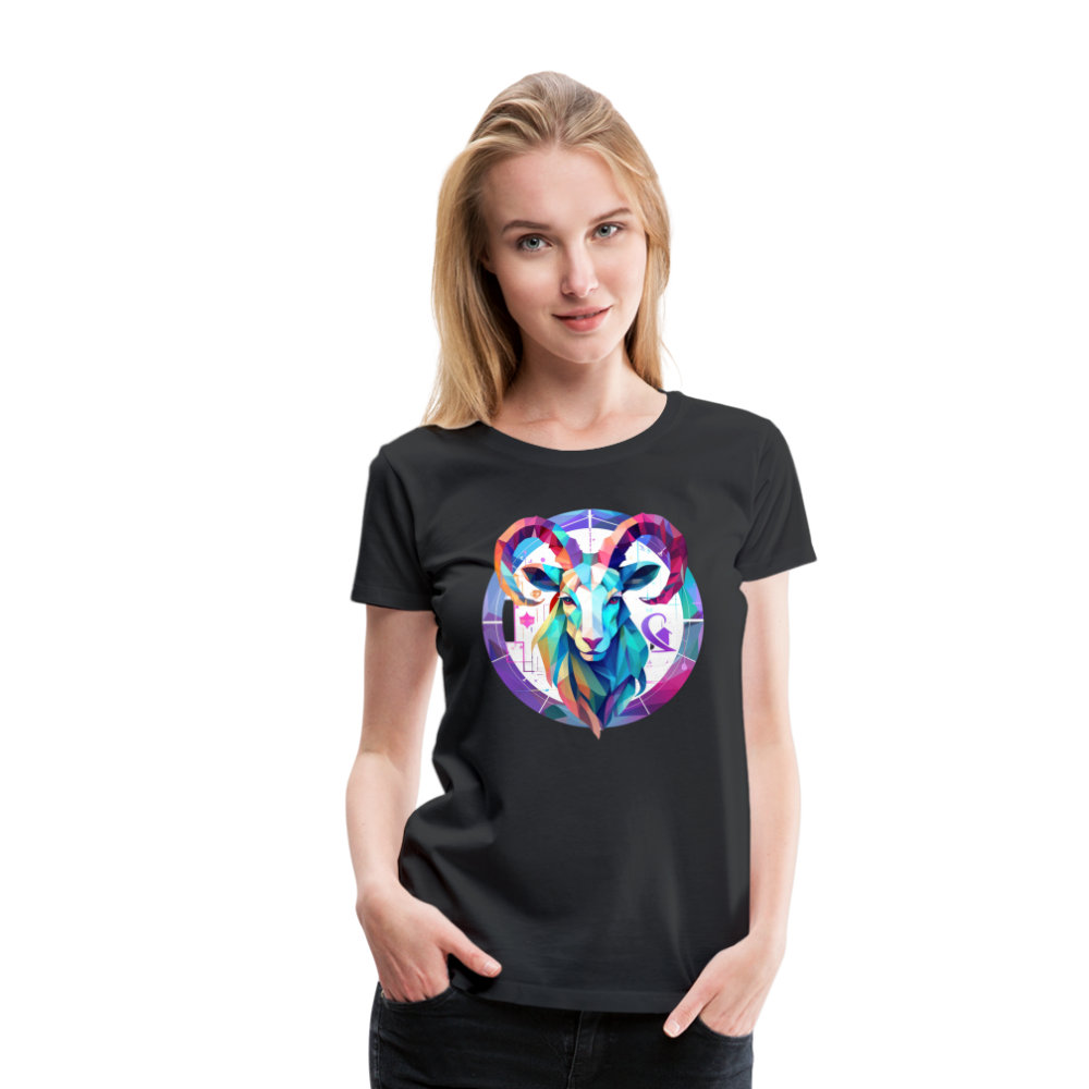 Women’s Mythical Aries Premium T-Shirt - black