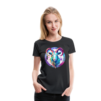 Thumbnail for Women’s Mythical Aries Premium T-Shirt - black