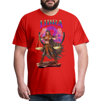 Thumbnail for Men's Astral Libra Premium T-Shirt - red