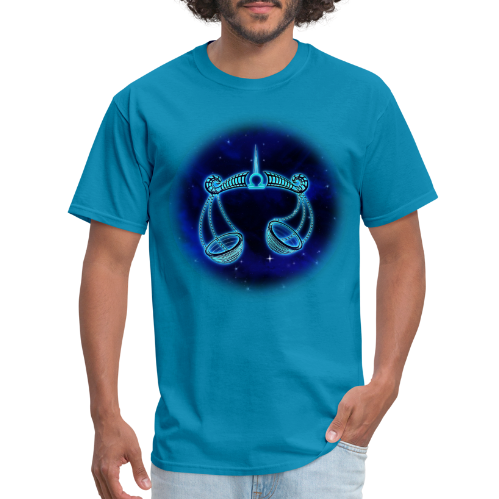 Men's Stellar Libra Classic T-Shirt - turquoise