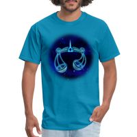 Thumbnail for Men's Stellar Libra Classic T-Shirt - turquoise