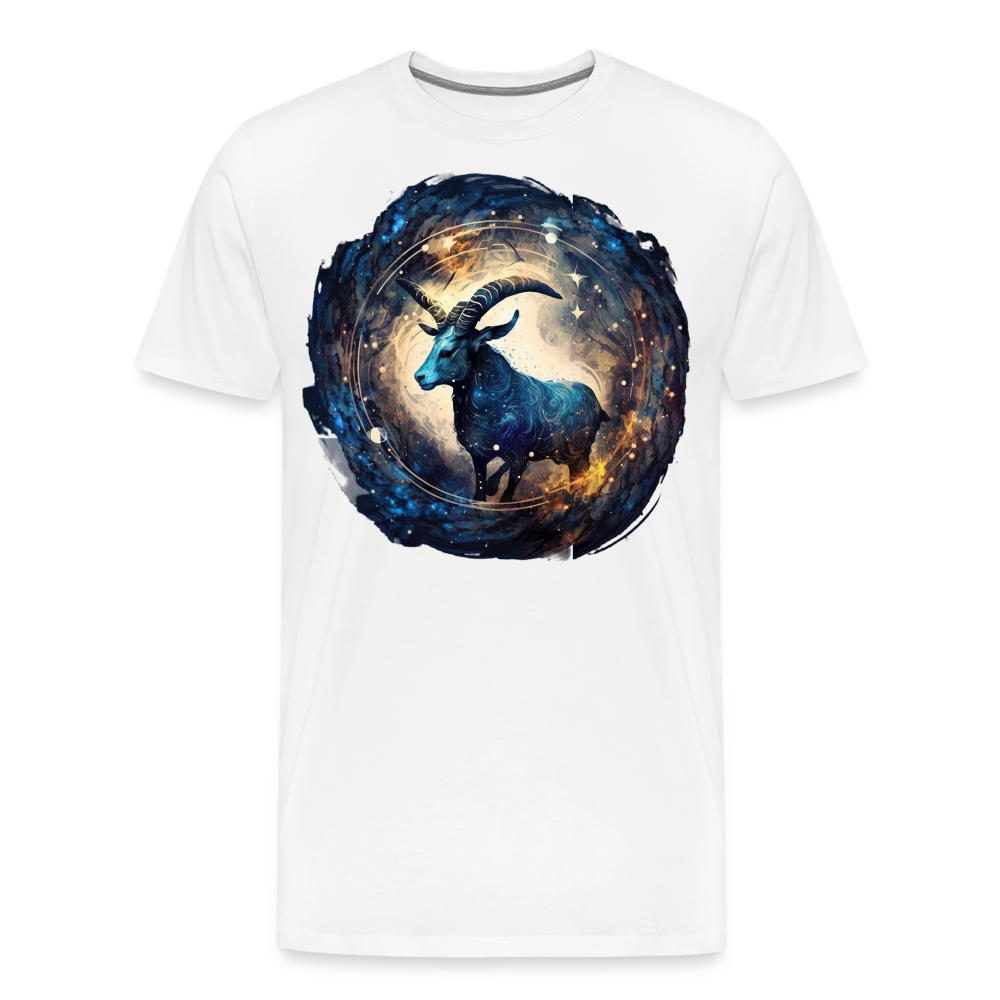 Men's Mythical Capricorn Premium T-Shirt - white