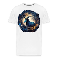 Thumbnail for Men's Mythical Capricorn Premium T-Shirt - white