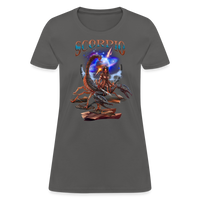 Thumbnail for Women's Astral Scorpio T-Shirt - charcoal