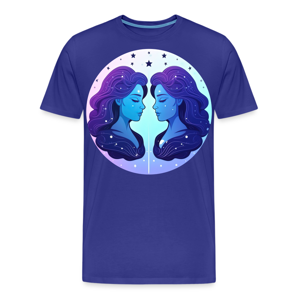 Men's Magic Gemini Premium T-Shirt - royal blue