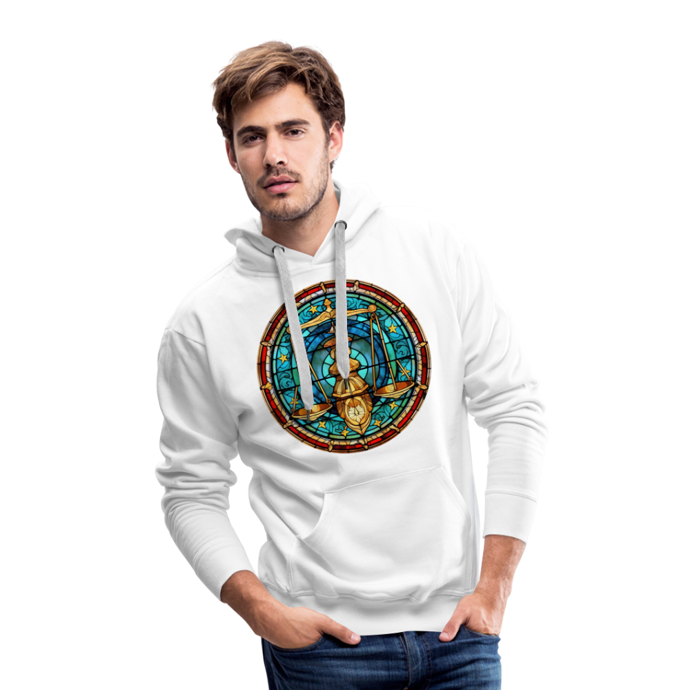 Men’s Mosaic Libra Premium Hoodie - white