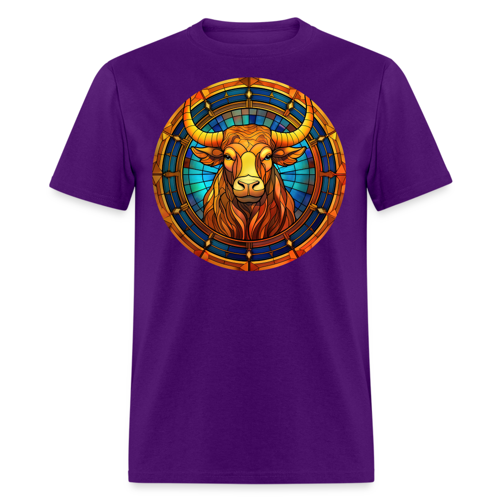 Men's Mosaic Taurus Classic T-Shirt - purple