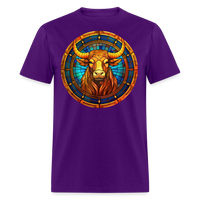 Thumbnail for Men's Mosaic Taurus Classic T-Shirt - purple