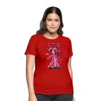 Thumbnail for Astral Virgo Women's T-Shirt - red