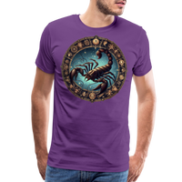 Thumbnail for Men's Mythical Scorpio Premium T-Shirt - purple