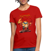 Thumbnail for Women's Astral Cancer T-Shirt - red