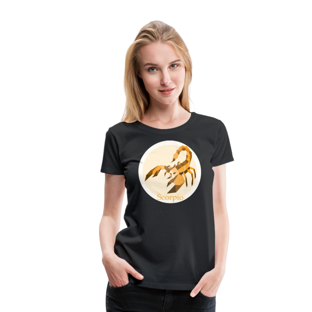 Women’s Mosaic Scorpio Premium T-Shirt - black