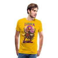 Thumbnail for Men's Astral Libra Premium T-Shirt - sun yellow