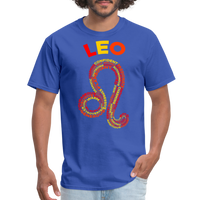 Thumbnail for Men's Power Words Leo Classic T-Shirt - royal blue