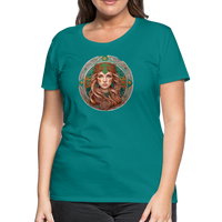 Thumbnail for Women’s Mythical Virgo Premium T-Shirt - teal