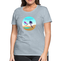 Thumbnail for Women's Dragonfly Oasis V.2 Premium T-Shirt - heather ice blue