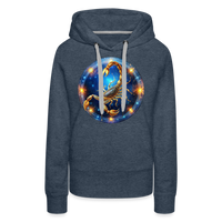 Thumbnail for Women’s Mystic Scorpio Premium Hoodie - heather denim