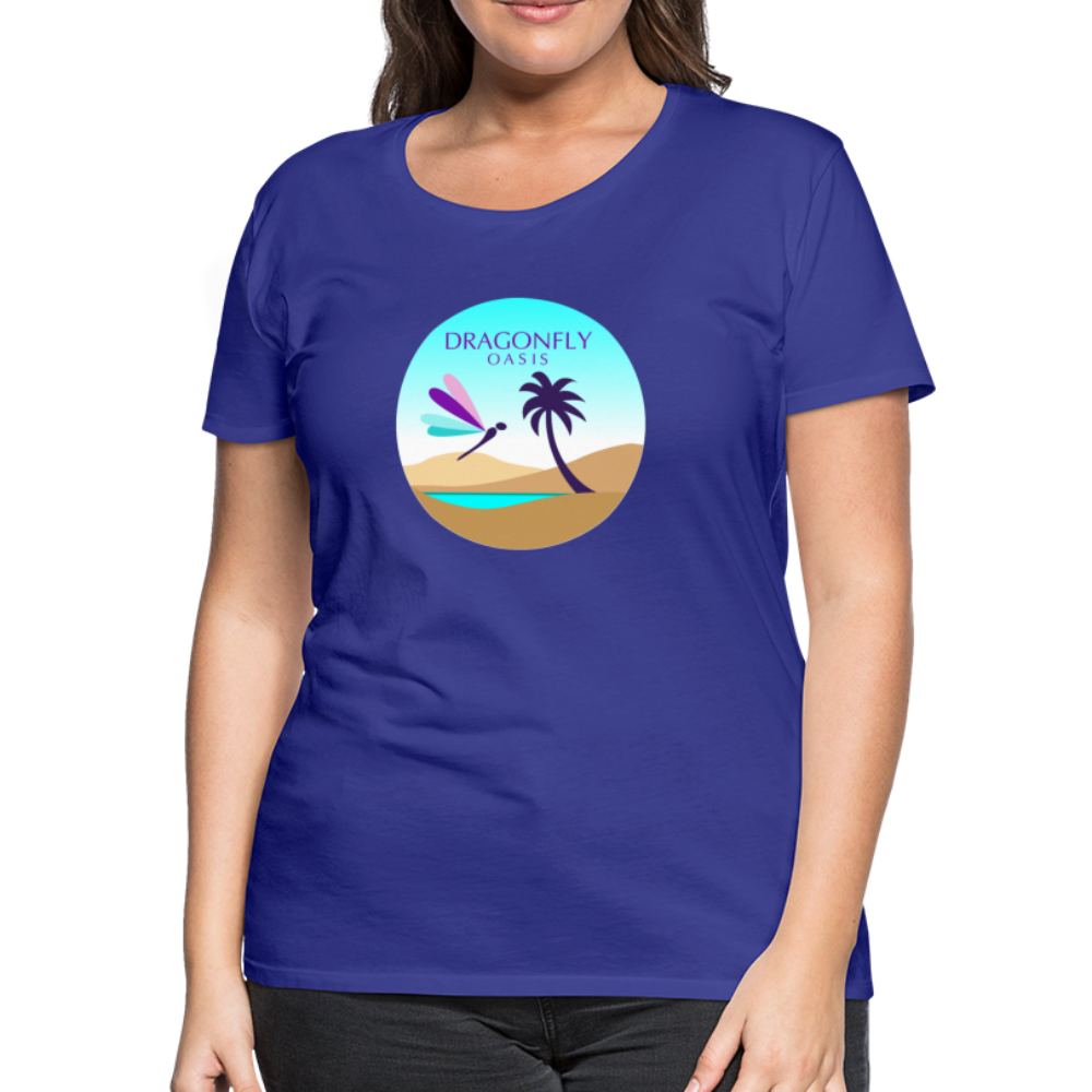 Women's Dragonfly Oasis V.2 Premium T-Shirt - royal blue