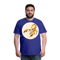 Thumbnail for Men's Mosaic Scorpio Premium T-Shirt - royal blue