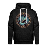 Thumbnail for Men’s Mythical Scorpio Premium Hoodie - charcoal grey