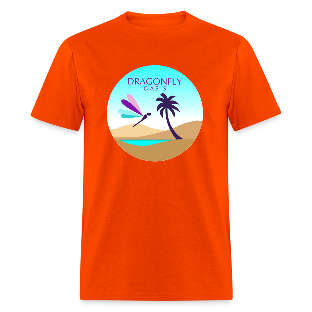 Men's Dragonfly 2nd Logo Classic T-Shirt - orange