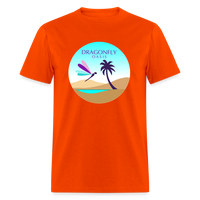 Thumbnail for Men's Dragonfly 2nd Logo Classic T-Shirt - orange