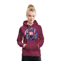 Thumbnail for Women’s Mythical Cancer Premium Hoodie - burgundy