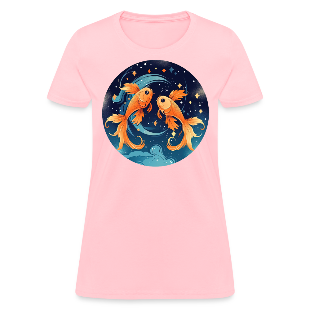 Women's Magic Pisces T-Shirt - pink