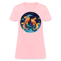 Thumbnail for Women's Magic Pisces T-Shirt - pink