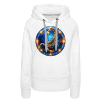 Thumbnail for Women’s Mystic Scorpio Premium Hoodie - white