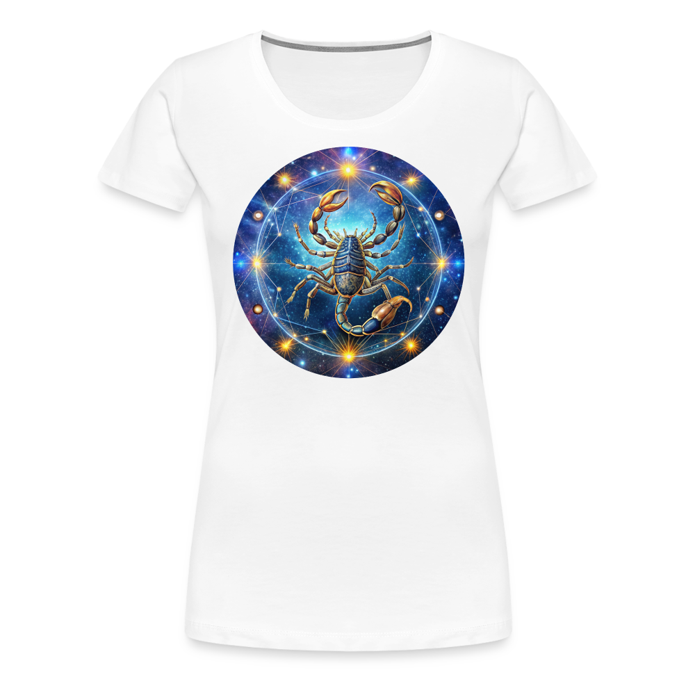 Women’s Symbol Scorpio Premium T-Shirt - white