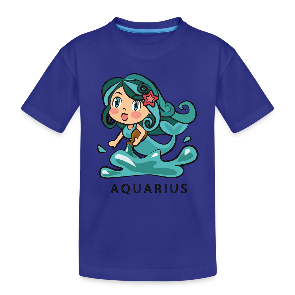 Kid’s Sweet Astro Aquarius Premium Organic T-Shirt - royal blue